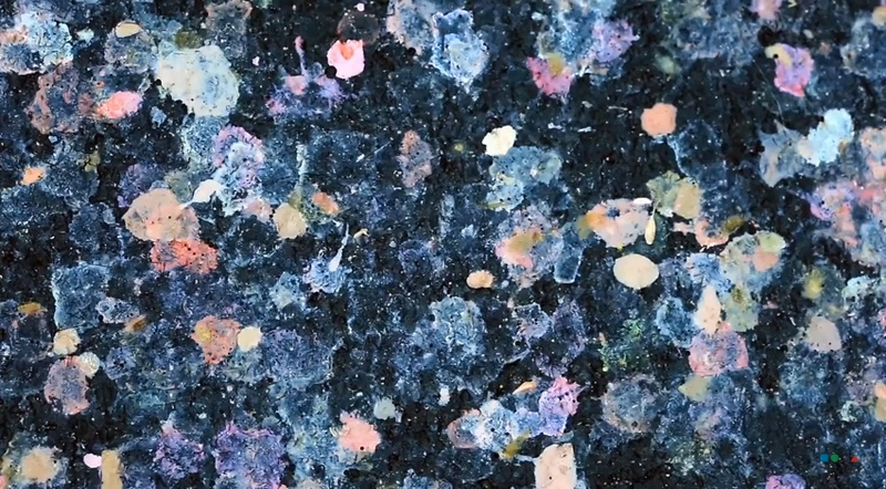 Illustration for article titled These Paintings Are Made From the Barf of 200,000 House Flies